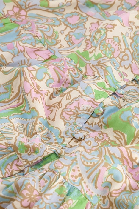 CALA DRESS SANDY BEACH/PINK CAN 6