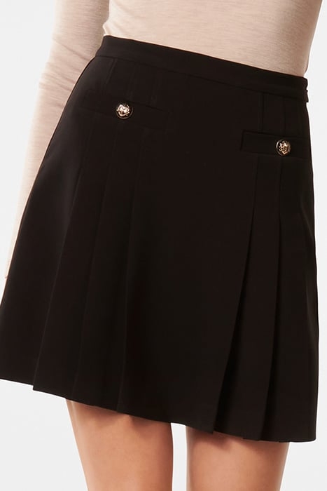 JESSICA MINI BUTTON KILT BLACK 5