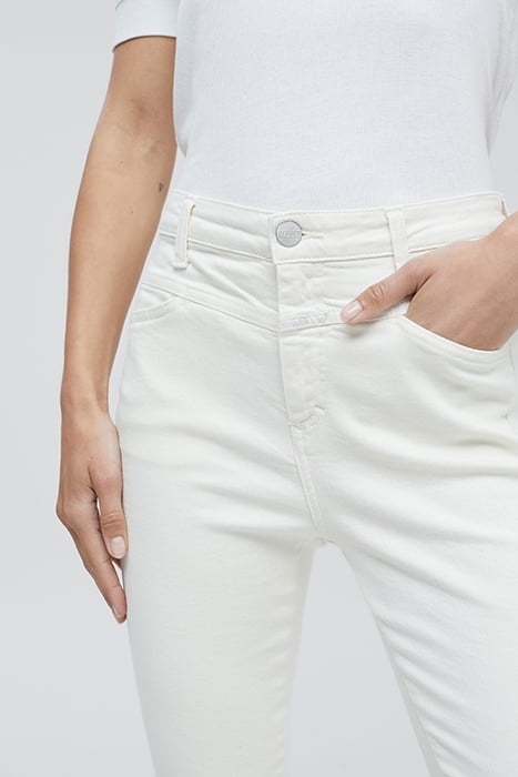 SKINNY PUSHER JEANS CREME 5