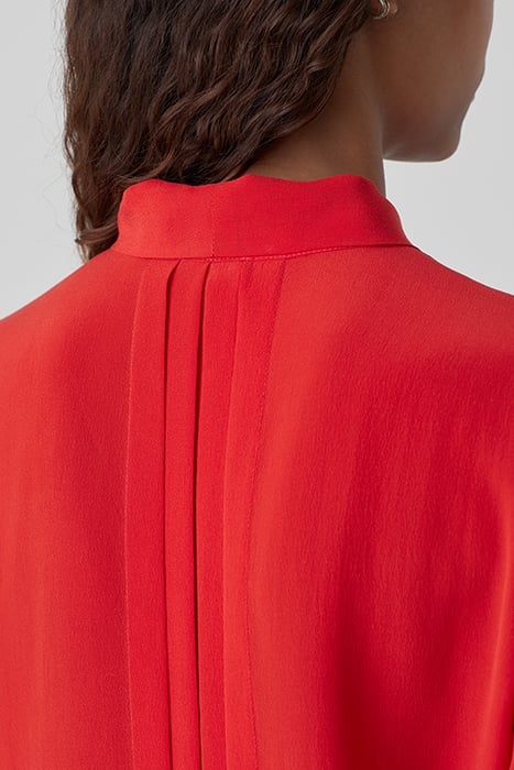 BOW-TIE BLOUSE SHIRTS & BLOUSES FIERY RED 6