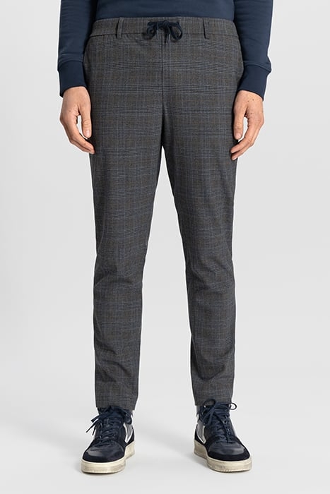 DS_LANCASTER CHECK PANT GREY MELANGE 1