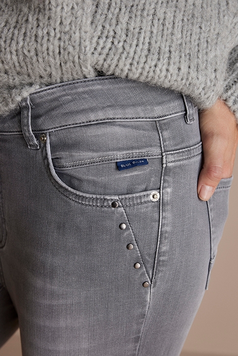 NOVA SKINNY JEANS GREY STRETCH DENIM GREY DENIM 5