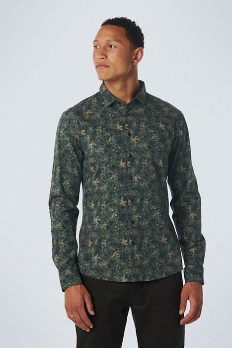 SHIRT STRETCH ALLOVER PRINTED OCEAN 1