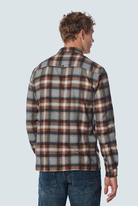 SHIRT CHECK CARAMEL 2