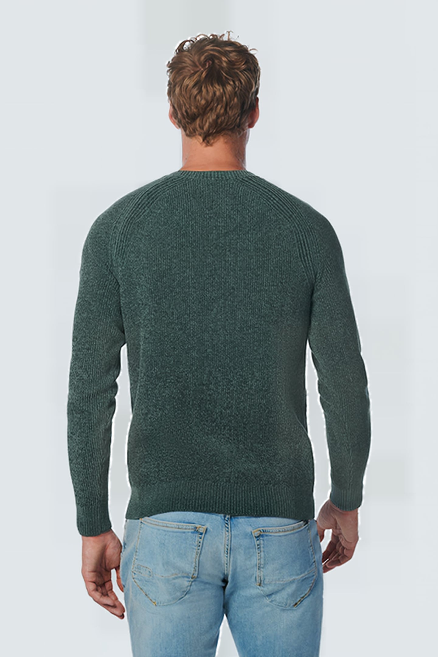 PULLOVER CREWNECK 2 COLOURED STEEL 2