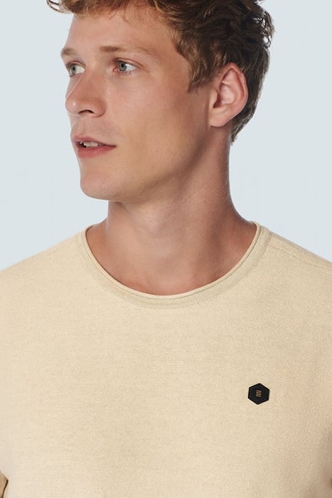 PULLOVER CREWNECK JACQUARD WITH CONTRAST COLOUR INSIDE LIGHT 6