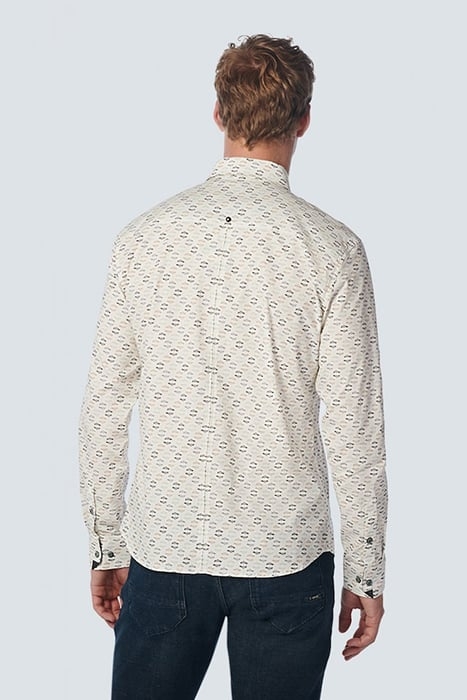 SHIRT STRETCH ALLOVER PRINTED LIGHT SEAGREEN 2