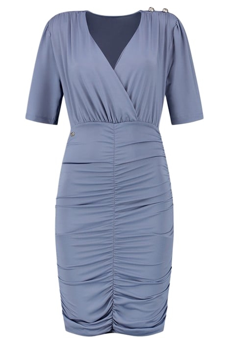 VERONA SS DRESS INFINITY BLUE 1