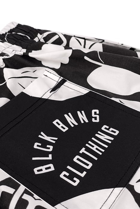 BOHEMIAN SHORTS BLACK/WHITE 5