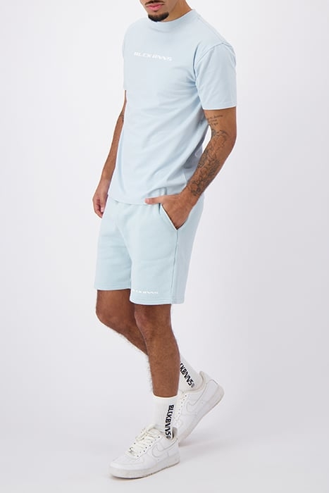CURSIVE SCRIPT SHORTS ICE BLUE 3