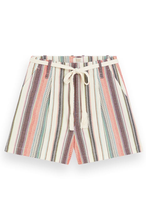 HIGH RISE CRAFTED STRIPE SHORT CRAFTED STRIPE 4