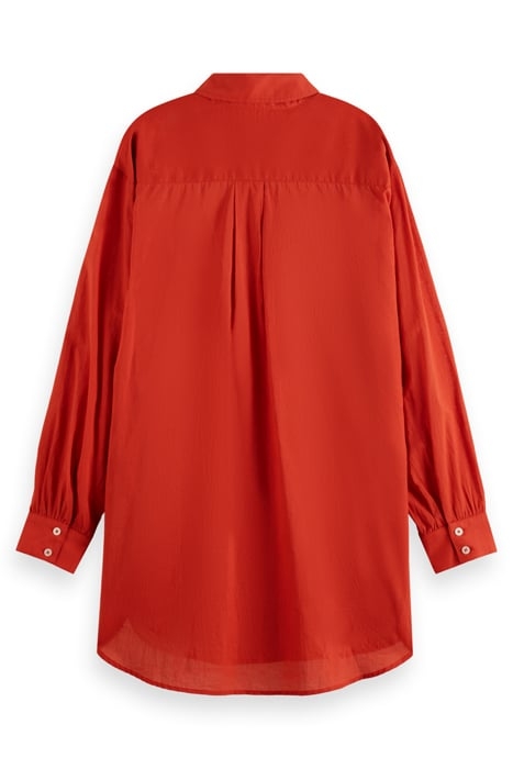 EXTRA OVERSIZED SHIRT RUSTIC CORAL 2