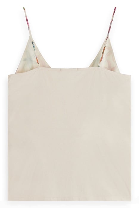 CAMISOLE WOVEN FRONT JERSEY BACK STARFISH 2
