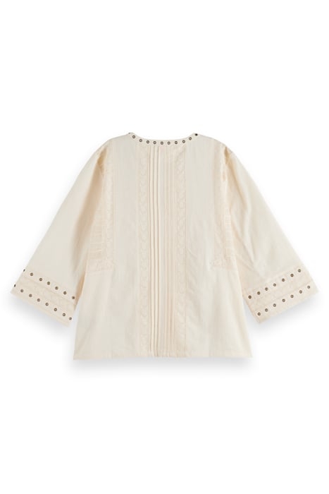 TOP WITH EYELET DETAILS SOFT ICE 2