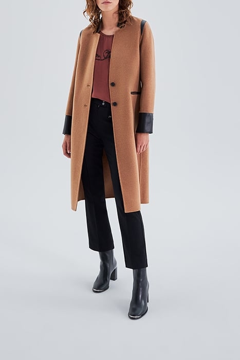 SIENNA LONG COAT WITH ROCK DETAILS 2