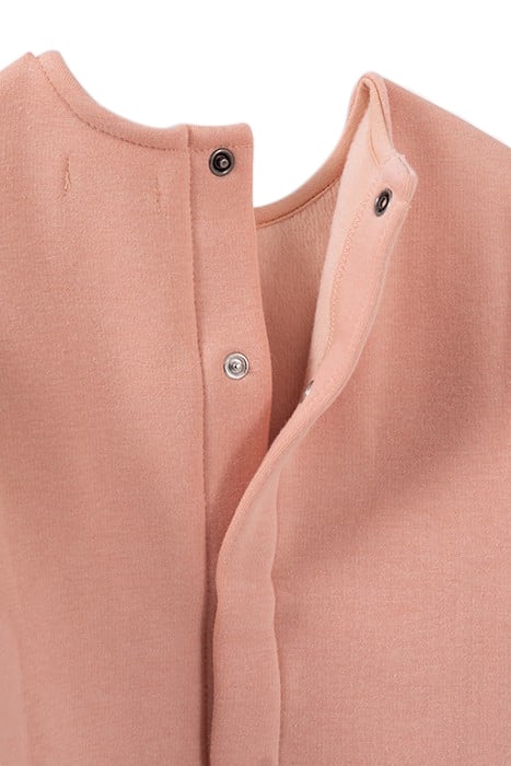 BABY GIRLS’ PINK SWEATSHIRT-DRESS AND GREY LEGGINGS OUTFIT 4