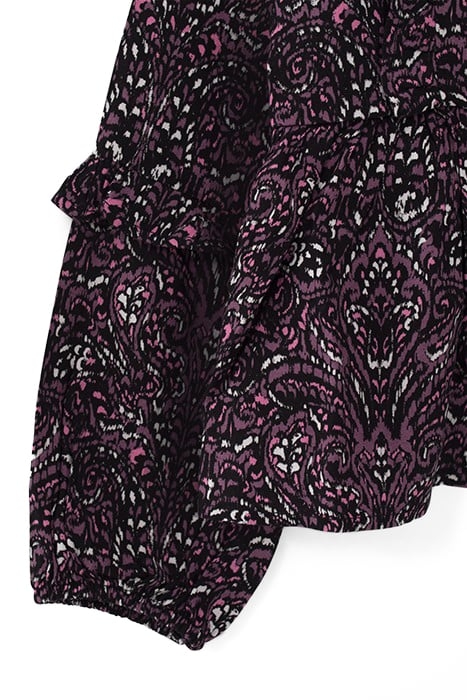 GIRLS’ PINK PAISLEY PRINT LENZING™ ECOVERO™ BLOUSE 5