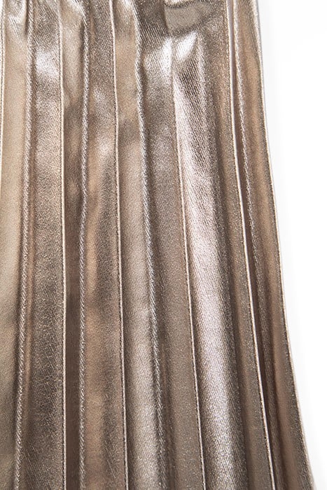 GIRLS’ CHAMPAGNE PLEATED SHORT SKIRT 3