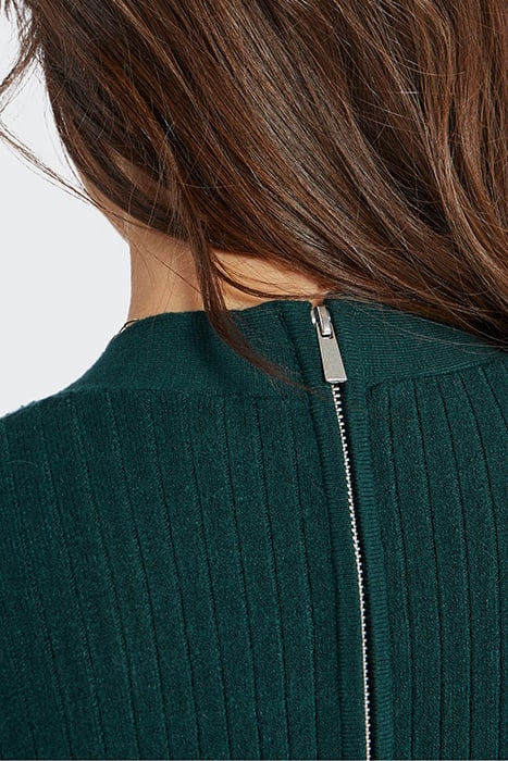 IMPERIAL GREEN RIBBED KNIT JUMPSUIT 3