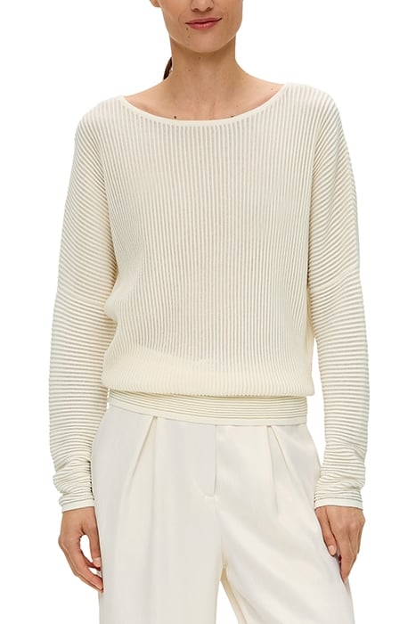 S.OLIVER PULLOVER WHITE 1