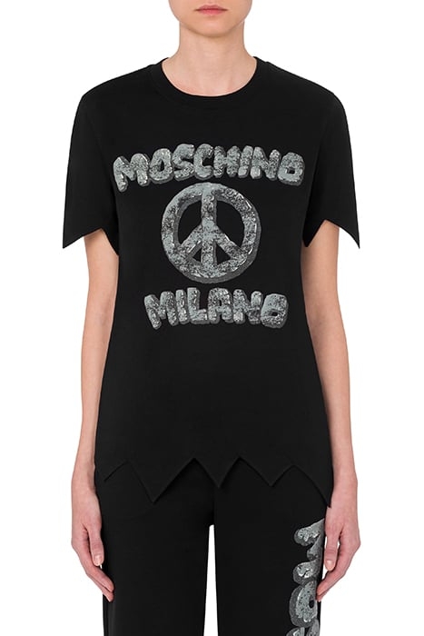 MOSCHINO X THE FLINTSTONES™ T-SHIRT BLACK 1