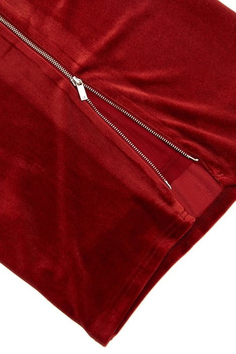 LARA DRESS LACQUER RED 7