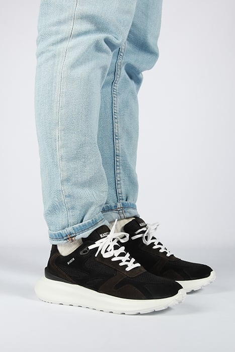 BLACKSTONE - MADISON - AG306 BLACK - CHUNKY SNEAKER 2
