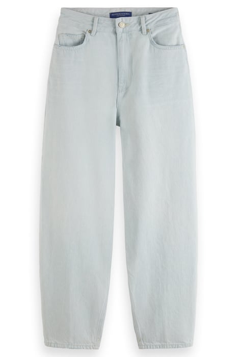 THE TIDE HIGH RISE BALLOON FIT JEANS – ROYAL BLUE 4