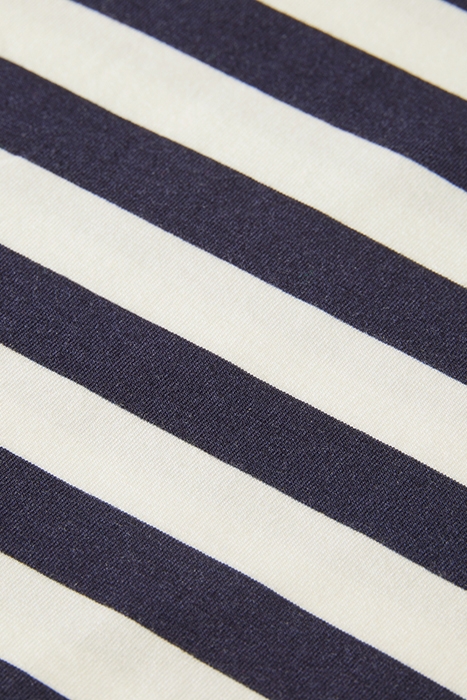 ALL OVER PRINTED LONG SLEEVED T-SHIRT BRETON STRIPE 7