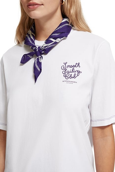 BANDANA RELAXED FIT T-SHIRT WHITE 7