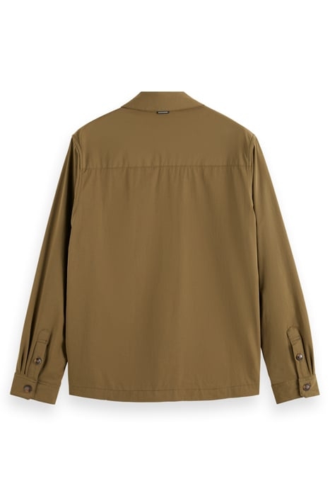 NYLON BLEND OVERSHIRT ALGAE 2