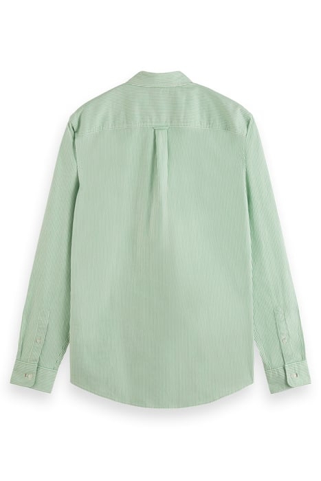 ESSENTIAL OXFORD STRIPE SEAFOAM / WHITE STRIPE 2