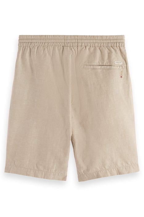 FAVE- COTTON/LINEN TWILL BERMU SEASTONE 5