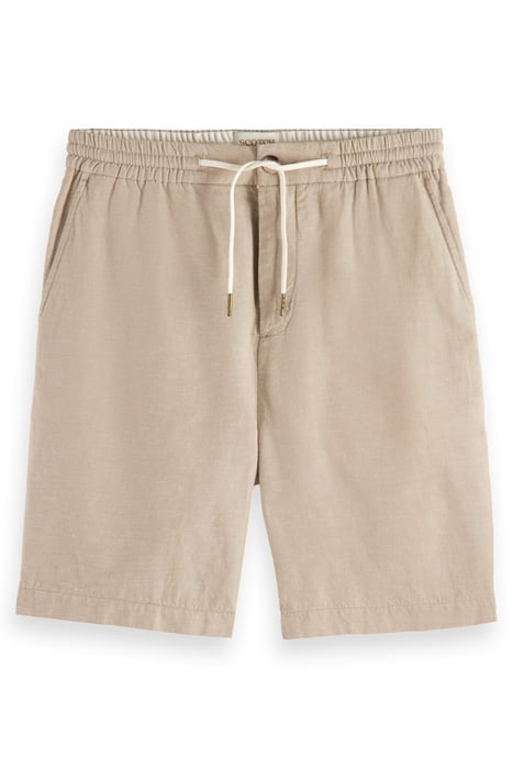 FAVE- COTTON/LINEN TWILL BERMU SEASTONE 4