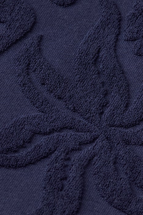 JACQUARD TOWELLING SHORTS NAVY BLUE 7