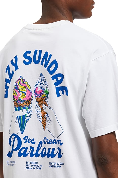 FRONT BACK ARTWORK T-SHIRT WHITE 6