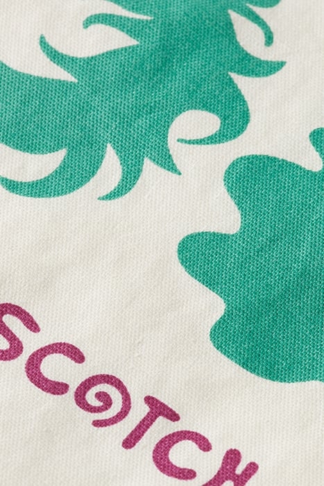 COLOURBLOCK COTTON-LINEN WORK SWAN 3