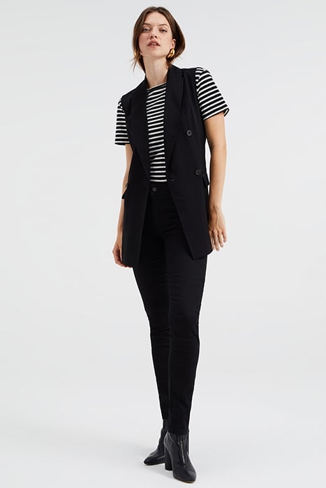 5-POCKET MID WAIST BLACK 5