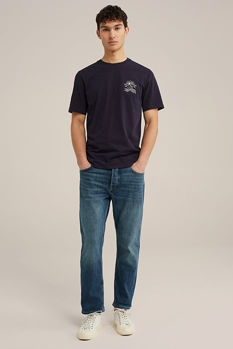 5-POCKET MID WAIST BLUE 3