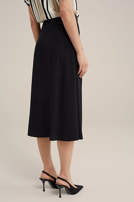 SKIRT MEDIUM LENGTH BLACK 2