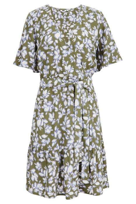 DRESS SHORT OLIVE GREEN 3