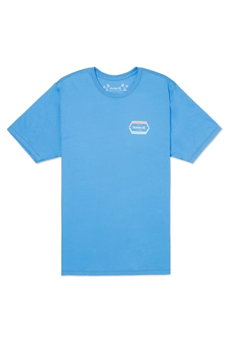 EVD SPLIT SHORT SLEEVE BLSBLUEHTR 1