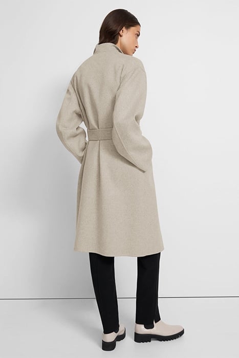 TRENCH COAT IN DOUBLE-FACE WOOL-CASHMERE OATMEAL 2