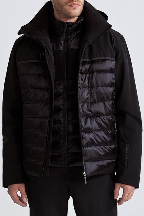 BLACK IKKS X DUVILLARD PADDED JACKET BLACK 4