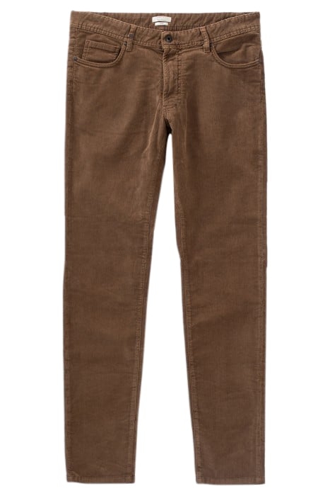 CAPPUCCINO CORDUROY SLIM TROUSERS CAPPUCINO 4