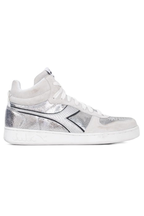 SILVER LEATHER IKKS X DIADORA TRAINERS SILVER 1