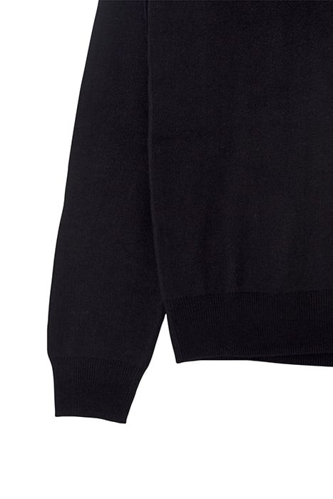 BLACK SWEATER LUREX XL LETTERING ON BACK BLACK 4