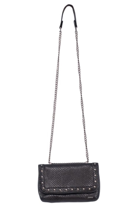 GIRLS’ BLACK EMBOSSED PYTHON-LOOK BAG BLACK 3