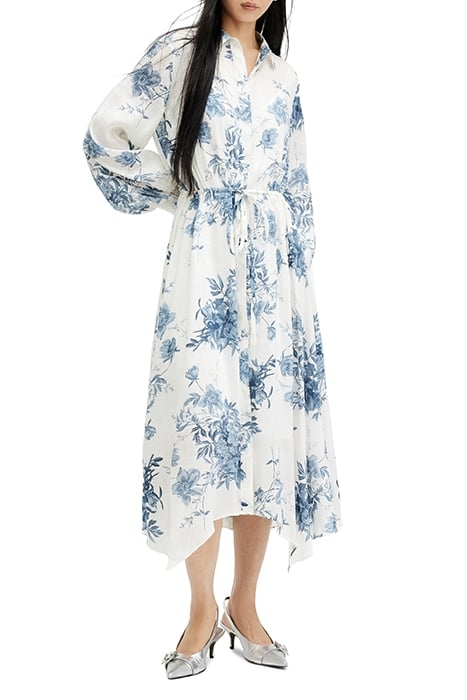 SKYE DEKORAH DRESS DENIM BLUE 5