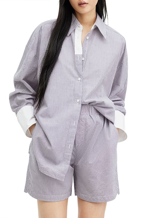 KARINA STRIPE SHIRT BLUE/WHITE 1